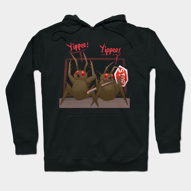 YIPPEE HOARDER BUG Hoodie by Oh My Martyn